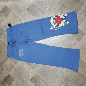 Ed Hardy Love Kills Slow Tatoo Inspired Sweatpants -Rare